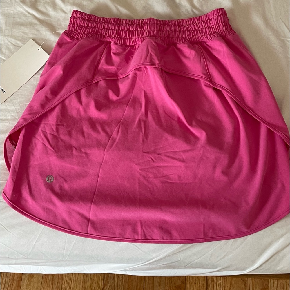 Hot Pink long golf skirt
